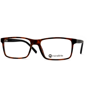 meineBrille 04-06010-01, dunkel Havanna links - Ansicht 3