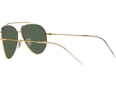 Ray-Ban Sonnenbrille Unisex Ray-Ban Aviator Reverse RBR0101S 001/VR Gold/Grün 59 - MEDIUM Ansicht 4