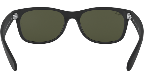 Ray-Ban RB2132 New Wayfarer Classic Matt Schwarz / Grün 622 55 - Ansicht 11