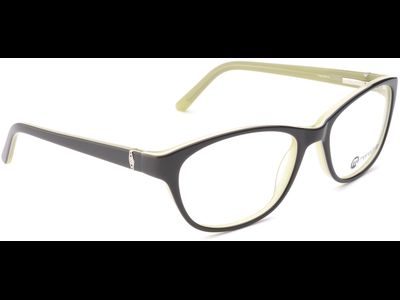 meineBrille 04-69180-01, Schwarz/Hellgrün rechts