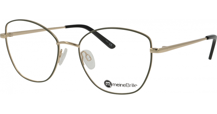 meineBrille Brille Damen meineBrille 04-40110-02, Sandgrau/Gold glänzend Ansicht 1