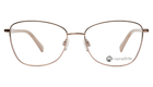meineBrille 04-06030-03, Kupfergold/Perlgrau