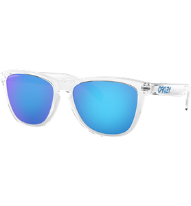 Sportbrille Oakley Frogskins Crystal Clear / Prizm Sapphire Seitenansicht - Ansicht 3