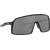 Rennradbrille Oakley Sutro Polished Black / Prizm Black Seitenansicht