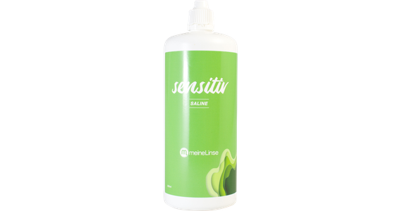  meineLinse sensitiv Saline Einzelflasche Ansicht 1