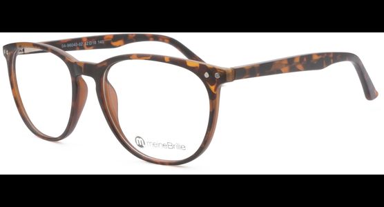 meineBrille 04-96040-02, Dunkel Havanna Matt links - Ansicht 3