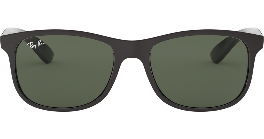 Sonnenbrille Ray-Ban RB4202 Andy Matt Schwarz / Grün