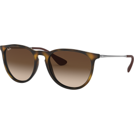 Sonnenbrille Ray-Ban RB4171 Erika Classic Matt Havanna / Verlauf Braun Seitenansicht