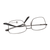 meineBrille 04-96080-01, Dunkel Gun Matt umgedreht
