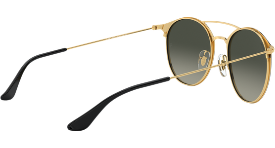 Ray-Ban RB3546 Glänzend Schwarz / Verlauf Grau 187/71 52 - Ansicht 11
