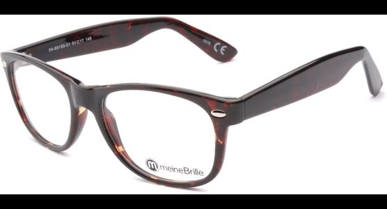 meineBrille 04-69150-01, Dunkel Havanna links - Ansicht 5