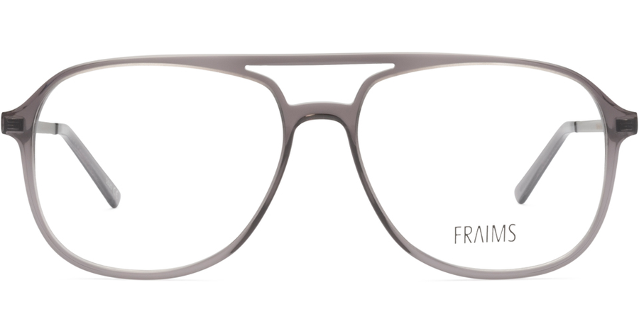 FRAIMS Brille Herren FRAIMS 03-07000-02 Lenny, Rauchgrau glzd./ Gun matt Ansicht 1