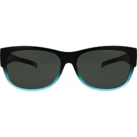 SunRay Sonnenbrille Unisex SunRay 06-00320-02 Überbrille, Schwarz/Türkis matt