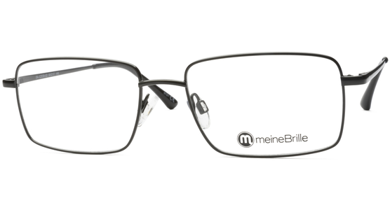 meineBrille 04-12030-02, Schwarz Schräg links - Ansicht 3
