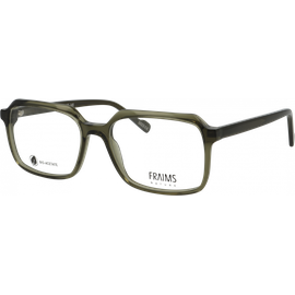 FRAIMS Brille Unisex FRAIMS NATURE 03-31140-02 Ylan, dunkelgrün glänzend