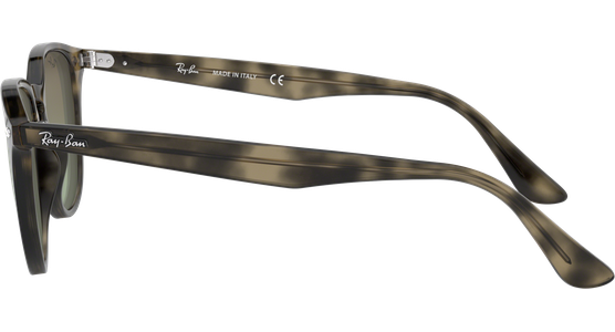 Sonnenbrille Ray-Ban RB4259 Glänzend Havanna Grau / Verlauf Braun Seitenansicht - Ansicht 4