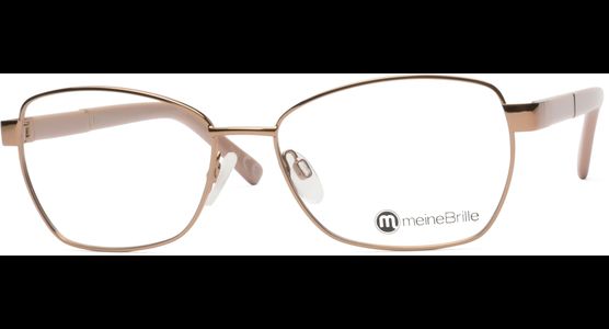 meineBrille 04-06020-02, Kupfergold/Altrosa links - Ansicht 3