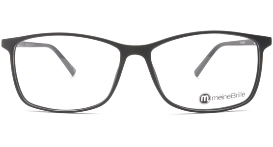 meineBrille 04-69020-02, Schwarz Matt front - Ansicht 2