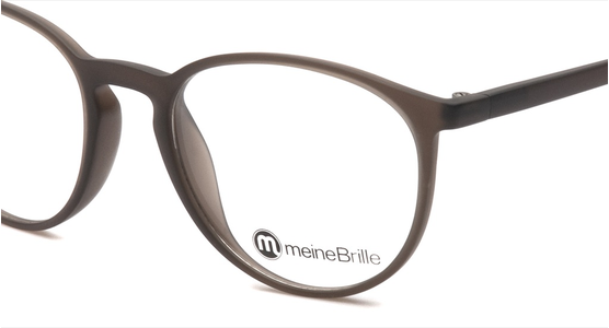 meineBrille 04-79010-02, Erdbraun Matt nah - Ansicht 7