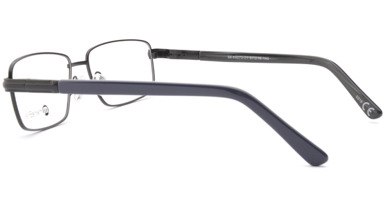 meineBrille 04-69070-01, Schwarz/Dunkel Blau seite - Ansicht 3