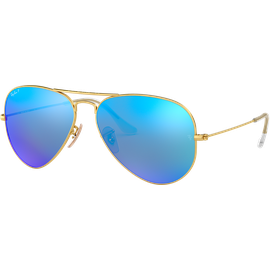 Ray-Ban Sonnenbrille Unisex Ray-Ban Aviator Flash Lenses RB3025 112/4L 58