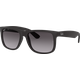 Ray-Ban RB4165 Justin Classic Matt Schwarz / Verlauf Grau 601/8G 54