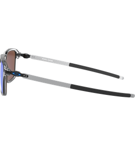 Sportbrille Oakley Wheel House Polished Clear Prizm Sapphire Seitenansicht - Ansicht 4