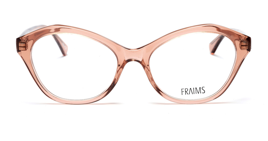 FRAIMS Brille Damen FRAIMS 03-97140-02 Amy, Smoke Rose Kristall Ansicht 1