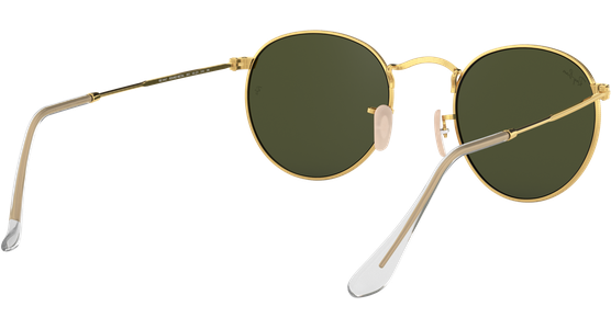 Ray-Ban RB3447 Round Metal Glänzend Gold / Grün 001 50 - Ansicht 12