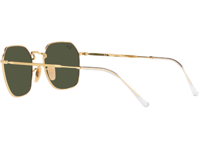 Ray-Ban Sonnenbrille Unisex Ray-Ban Jim RB3694 001/31 Glänzendes Gold/Grün Ansicht 4