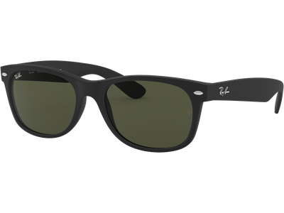 Ray-Ban Sonnenbrille Unisex Ray-Ban RB2132 New Wayfarer Classic Matt Schwarz / Grün 622 55 Ansicht 4
