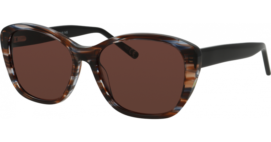 meineBrille Sonnenbrille Damen meineBrille 14-46120-01, Braun/Blau glänzend - Mehrfarbig Ansicht 1