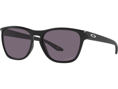 Sonnenbrille Oakley Manorburn Matte Black / Prizm Grey Seitenansicht