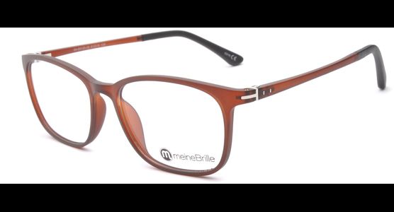 meineBrille 04-69120-02, Dunkel Braun Matt links - Ansicht 5