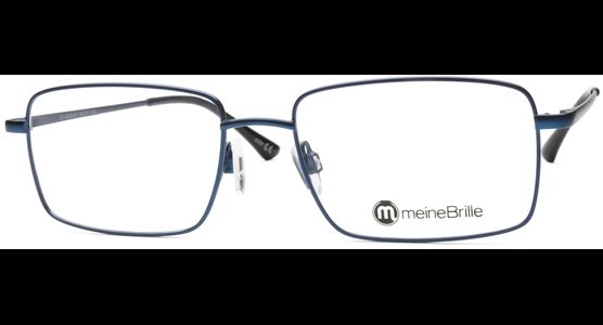 meineBrille 04-12030-01, Marineblau Schräg links - Ansicht 3