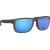Sportbrille Oakley Holbrook Matte Black Tortoise / Prizm Sapphire Polarized Seitenansicht