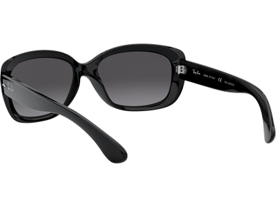 Ray-Ban RB4101 Jackie Ohh Glänzend Schwarz / Verlauf Grau 601/T3 58 - Ansicht 5