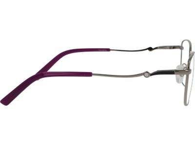 meineBrille Brille Damen meineBrille 04-40120-02, Silber/Blaulila Ansicht 3