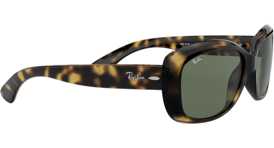 Ray-Ban RB4101 Jackie Ohh Glänzend Hellhavanna / Grün 710 58 - Ansicht 15