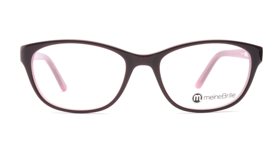 meineBrille 04-69180-02, Dunkel Violett/Rosa