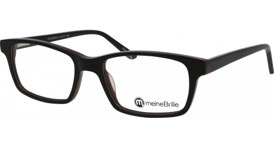 meineBrille 04-30080-01, Schwarz/Burgunder - Ansicht 2