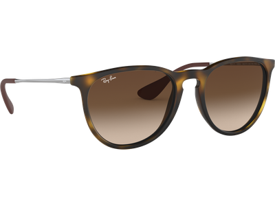 Sonnenbrille Ray-Ban RB4171 Erika Classic Matt Havanna / Verlauf Braun Seitenansicht