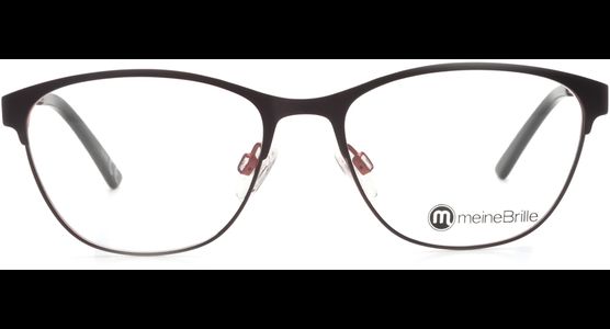 meineBrille 04-96020-01, Brombeere/Orange Matt front - Ansicht 2