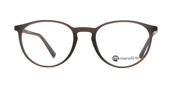 meineBrille 04-79010-02, Erdbraun Matt front - Ansicht 2
