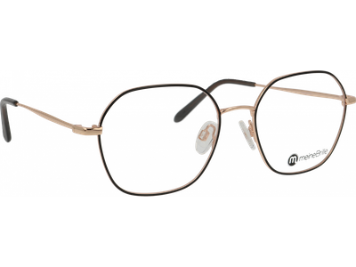 meineBrille 04-30000-01 Schwarz/ Kupfergold - Ansicht 4