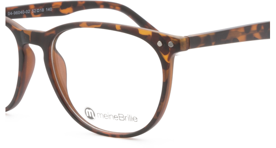 meineBrille 04-96040-02, Dunkel Havanna Matt nah - Ansicht 7