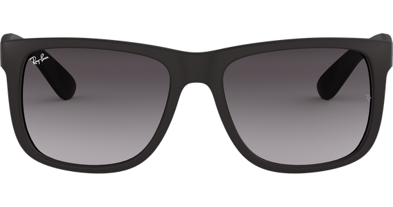 Sonnenbrille Ray-Ban Justin Classic Matt schwarz / Verlauf grau - Ansicht 2
