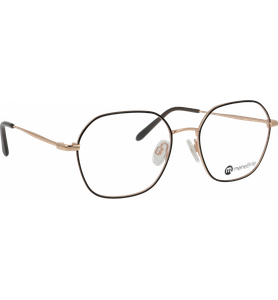 meineBrille 04-30000-01 Schwarz/ Kupfergold - Ansicht 5