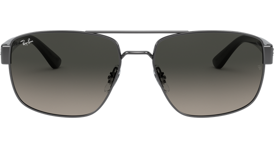 Sonnenbrille Ray-Ban RB3663 Glänzend Gunmetall / Verlauf Grau - Ansicht 2