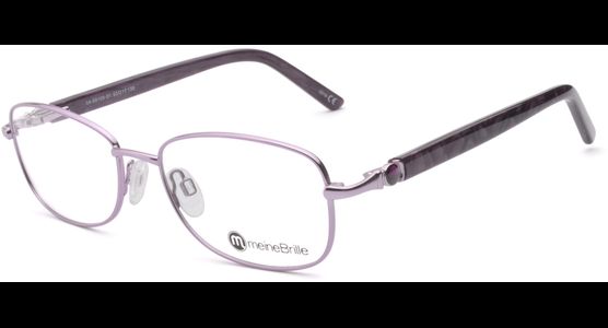 meineBrille 04-69100-01, Flieder/Violett links - Ansicht 5